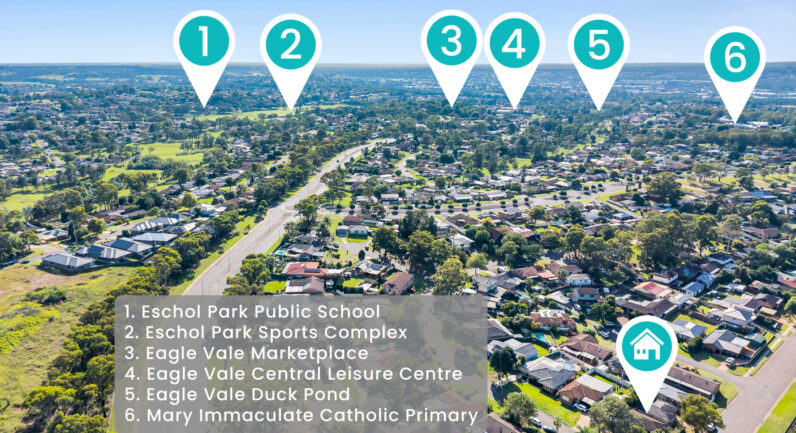 1 and 1A Turquoise Place, Eagle Vale NSW 2558